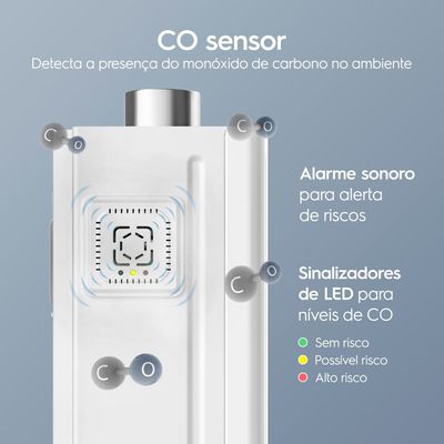 Aquecedor de Água a Gás Electrolux Exaustão Forçada 16L GN Digital Experience com CO Sensor (H16BN) Bivolt