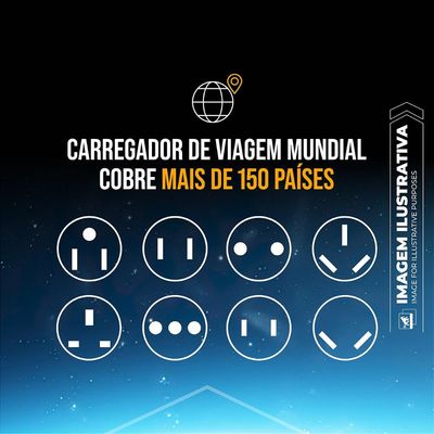 Carregador turbo Universal Power Delivery