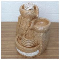 Fonte De água Decorativa Cascata 3 Quedas Luz De Led Bivolt