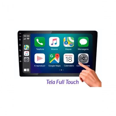 Central Multimidia Roadstar Rs908br Slim 9" Carplay Mp5