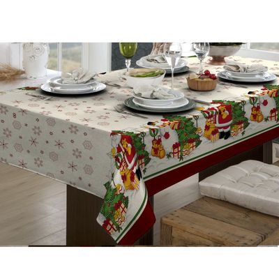 Toalha Mesa Retangular Bella Mesa 140x210cm Natal Raner