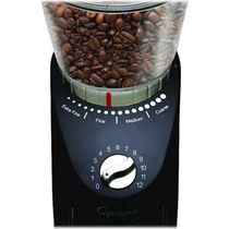 Capresso - Infinity Plus 4 Onças. Moedor De Café Com Rebarba Cônica - Preto-570.01