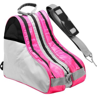 Bolsas Patins Roller Inline 4 Rodas Semi E Rosa