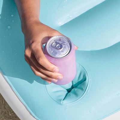 Colchão Esteira Flutuante Premium Com Porta Copos E Alça Intex