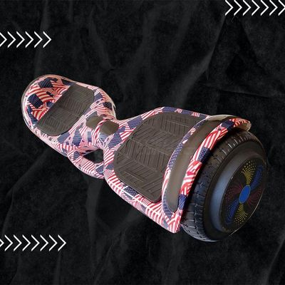 Esporte Skate Elétrico Adesivo America - Usa Nº19