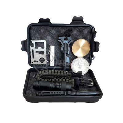 Conjunto Brillante Led Camping Kit De Sobrevivência Acampar