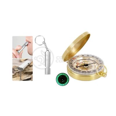 Conjunto Brillante Led Camping Kit De Sobrevivência Acampar