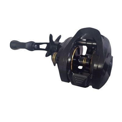 Carretilha Para Pesca Cw Super 6r Cor Preta Manivela Direita