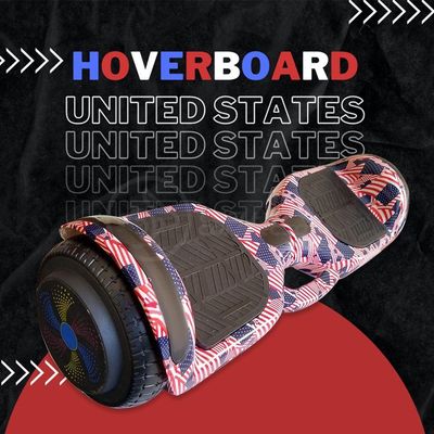 Esporte Skate Elétrico Adesivo America - Usa Nº11