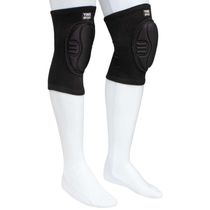 Joelheira Yins De Nylon 1 Par - Preto