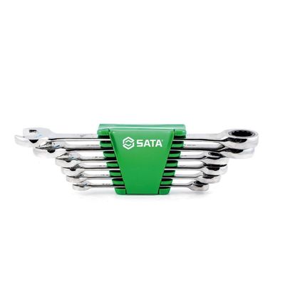 Jogo Chave Combinada Catraca Speedy 8-19mm 6 Peças Sata St09033g – Profissional E Resistente