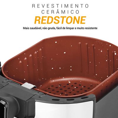 Air Fryer Philco 4,4L Antiaderente Redstone 1500W PFR15PI 127V