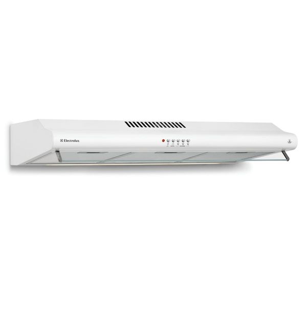 Depurador de Ar Parede Electrolux 80cm Branco com Filtro Lavável e Máscara Captadora de Ar (DE80B) 220V
