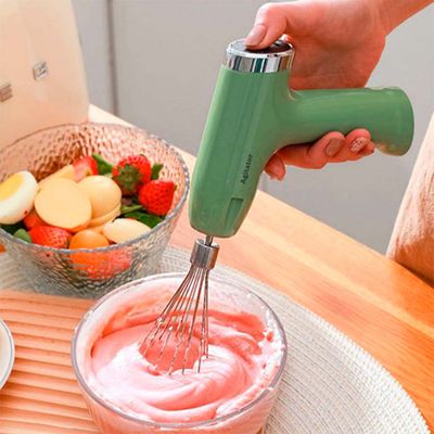 Batedeira Processador Mini Triturador Elétrico Recarregável Cor:Verde