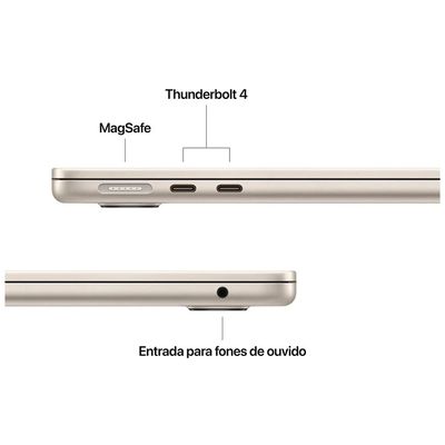 MacBook Air 13" Apple M4 (16GB RAM 512GB SSD) Estelar