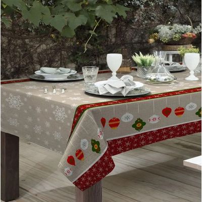 Toalha Mesa Retangular Gourmet 140x350cm Enfeites Raner