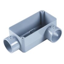 Condulete fixo 3/4" tipo "LL" - sem tampa / sem rosca / sem pintura