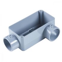 Condulete fixo 3/4" tipo "LL" - sem tampa / sem rosca / sem pintura