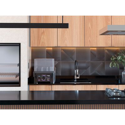 Lava Louças Portátil Semi Automática Praxis Preto / 220v