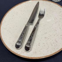 Faqueiro Jumbo Churrasco 48 Peças Talheres Aço Inox Nobre Restaurantes Prateado