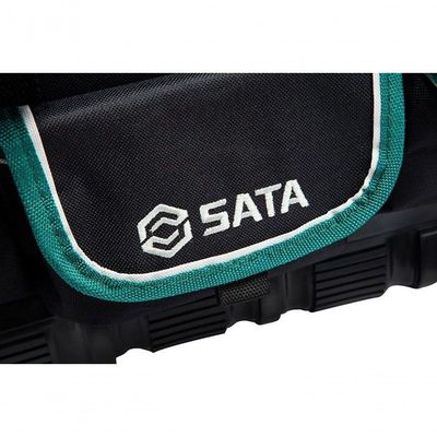 Bolsa De Ferramentas Tipo Bau Em Nylon 16 Sata St95185sc