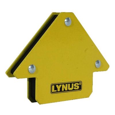 Esquadro Magnético Para Solda 170x110x26mm 25kg Lynus Eml-25a