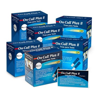150 Tiras De Individuais On Call Plus Ii