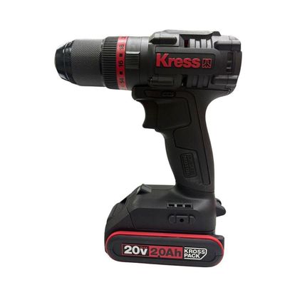 Furadeira De Impacto Kress Kuc30.1 20v 13mm Brushless