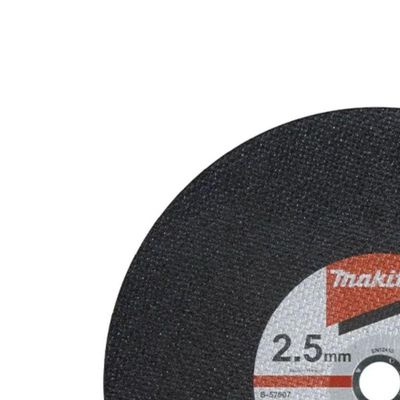 Disco De Corte 355x2.5x25mm Makita B-57607-5 Kit 5 Peças – Resistente E Preciso