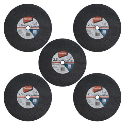 Disco De Corte 355x2.5x25mm Makita B-57607-5 Kit 5 Peças – Resistente E Preciso