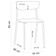 Kit 02 Cadeiras Empilhável Fixa Atom F02 Base Aço Branco - Lyam Decor