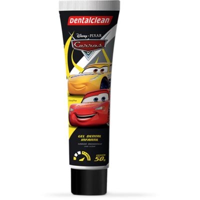 GEL DENTAL INFANTIL CARROS - MORANGO - 50G - DENTALCLEAN