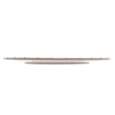 Prato Raso Wolff Bambu em Melamina Branco - 27 cm Branco