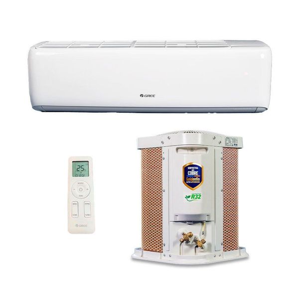 Ar Condicionado Split Hi Wall G-top Auto Inverter R-32 Gree 18000 BTUS Frio 220V Monofásico