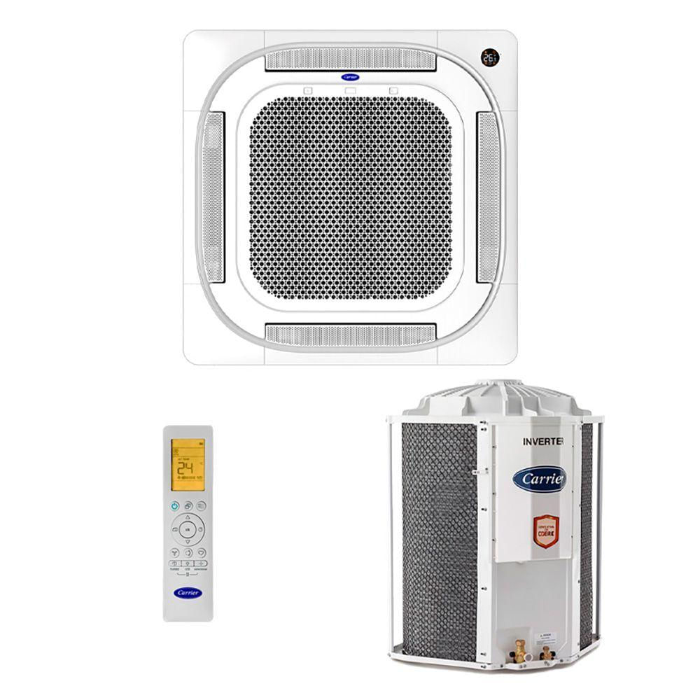 Ar Condicionado Split Cassete 58000 Btu Frio Connect - Inverter - Springer Carrier - 220v - 40kvqe60c5