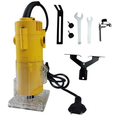 Tupia 6 Mm 650w Evtup110-220 Com Kit 3 Fresas 6 Mm Evjf-03 Evald 110V