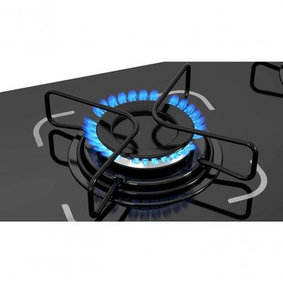 Cooktop Itatiaia Essencial 4 Bocas Preto Bivolt