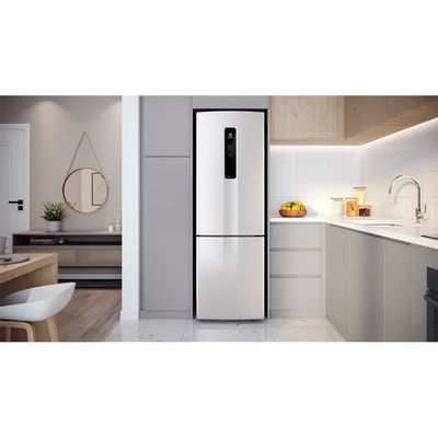 Geladeira Electrolux Frost Free Inverter 400L Efficient AutoSense e Rapid Freeze Inverse Branca (IB6) Bivolt