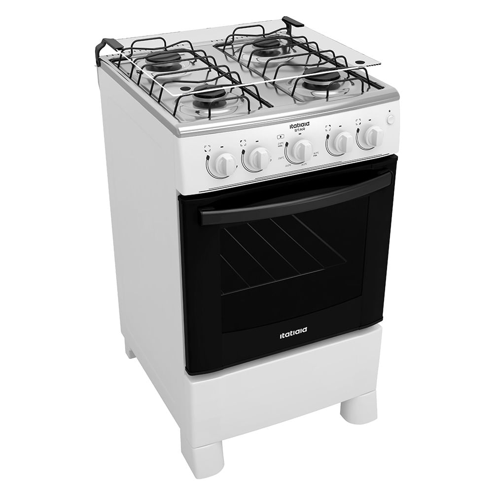 Fogão 5 Bocas Itatiaia Star Branco - Bivolt - 3700000175
