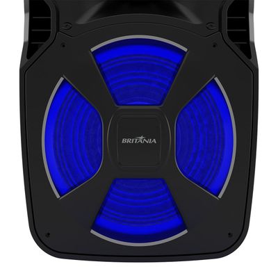 Caixa de Som Amplificada Britânia Bluetooth 5.0 650W BCX12000 Bivolt