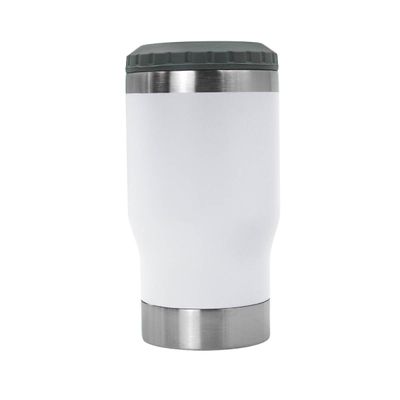 Copo Térmico Porta Lata Garrafa Long Neck Copo Abridor Cor:Rosa