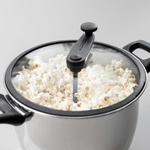 Pipoqueira Allegra Aço Inox e Vidro de Indução 22cm 5,6L - Tramontina 62658/220