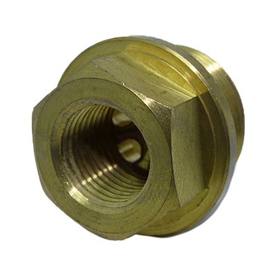 Tampão Válvula Karcher Hd600 Hd800 Hd1200 Rosca 3/8 Para Balão Disco E Mola Antiga