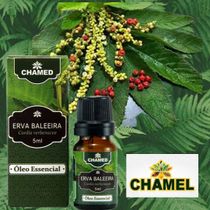 Óleo Essencial de Erva Baleeira 5ml 100% Puro - Chamed