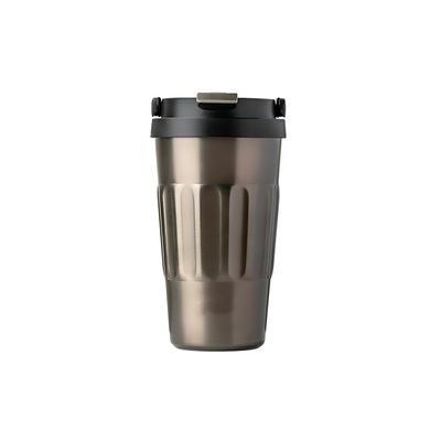 Copo Térmico Aço Inox 500ml Metalizado Café Suco Chá Cor:Verde