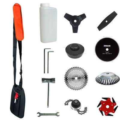 Roçadeira Tekna Rl520-p + 5 Facas + Trimmer + Escova