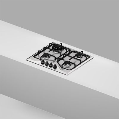 Cooktop 4 Bocas a Gás Electrolux Inox Experience Multi Chama e Grade Ferro Fundido (KE4XC) Bivolt