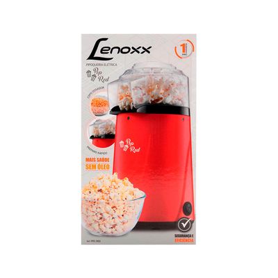 Pipoqueira Lenoxx Pop Red PPC 953 Vermelha - 220V UNICA