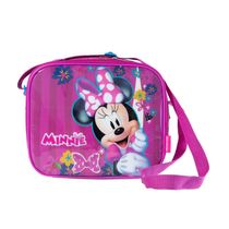 Lancheira Escolar Feminina Disney Minnie Rosa