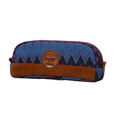 Estojo Escolar Feminino Etnico Missoni Azul U / Azul